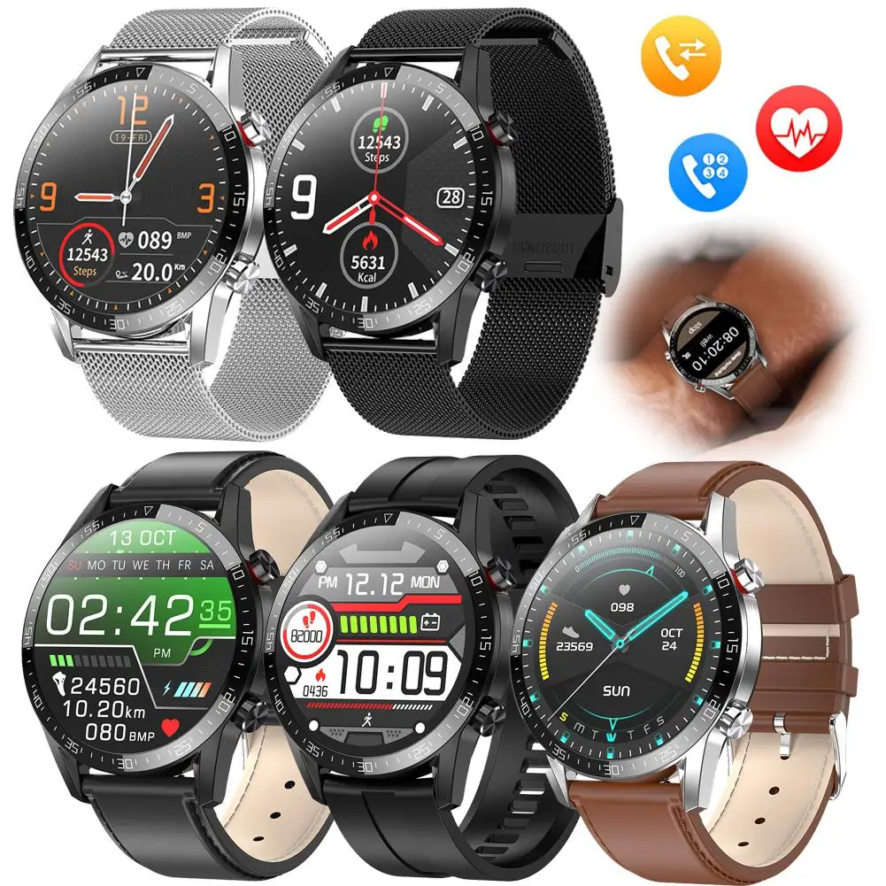Роскошные Смарт часы для мужчин и женщин Bluetooth умные монитор сердечного ритма сна