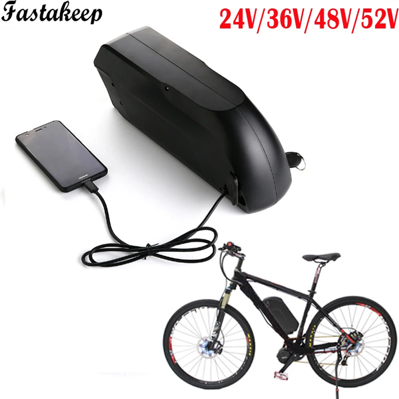 Аккумулятор для электровелосипеда Bafang BBS02 36 в 48 52 10 Ач 15 20 1000 Вт батарея В В|Батарея