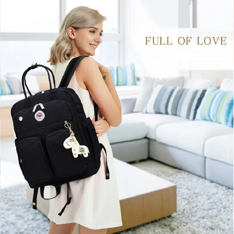 Goedkoop Moederschap Moeder Babyverzorging Zak Verpleging Voor Mode Rugzak Kid Wandelwagen Multifunctionele Luier Handtas Organizer Nieuwe