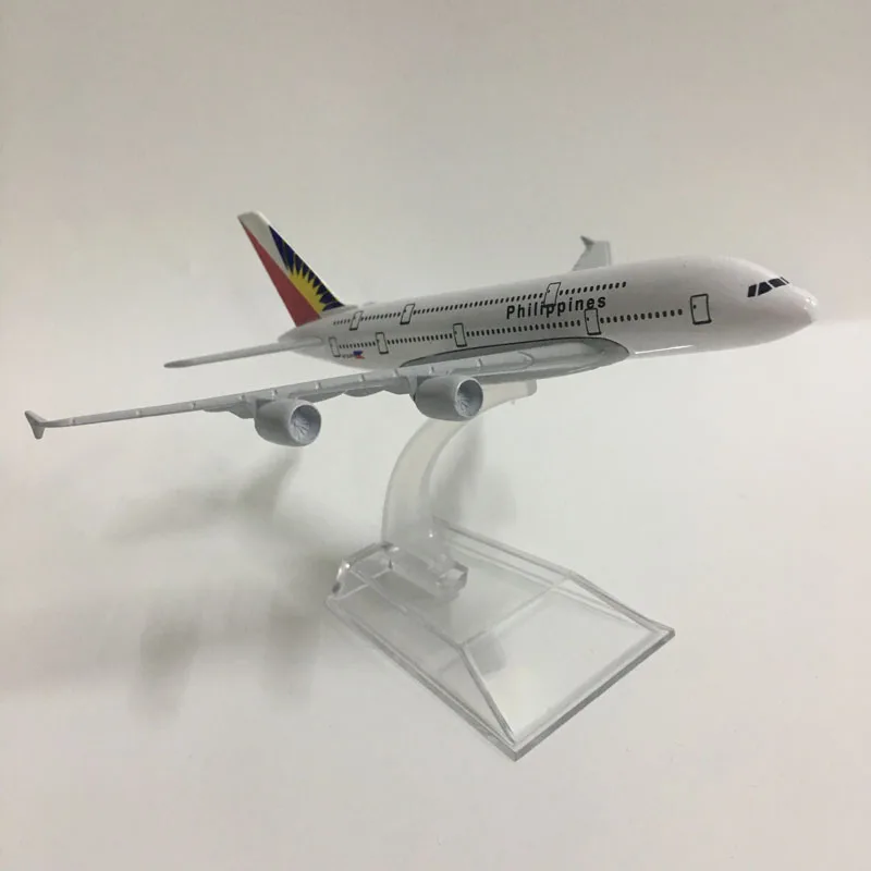 JASON TUTU 16 см Филиппины Boeing 777 B747 Airbus A380 модель самолета Модель аэроплана самолет 1:400