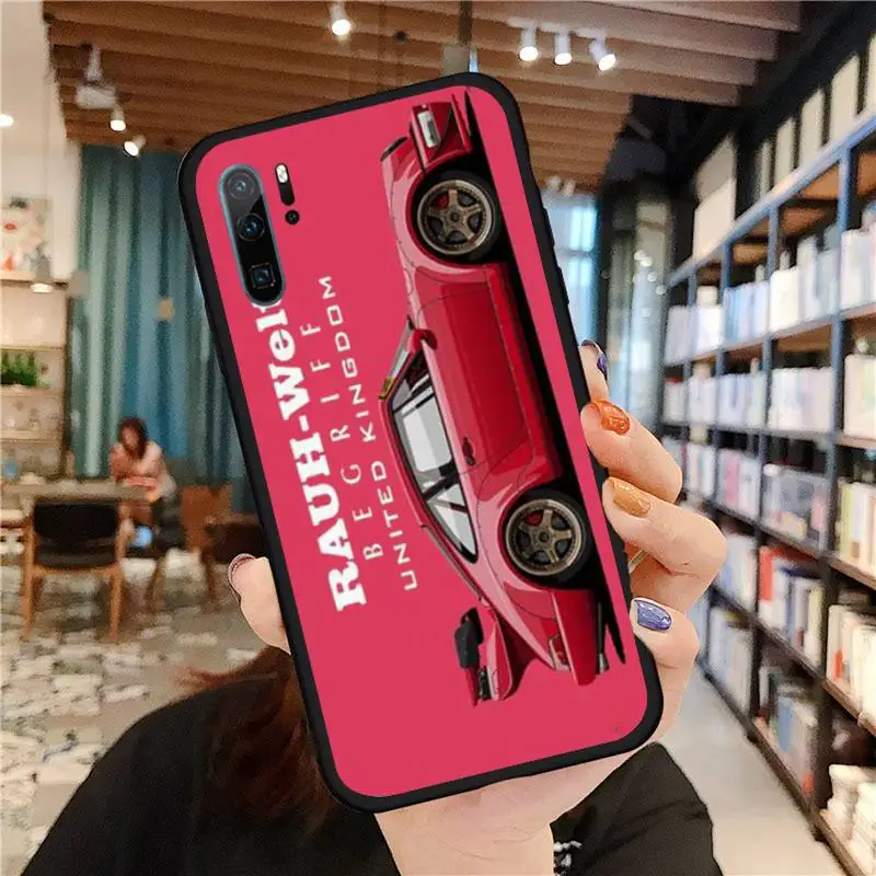 

Japan sports car jdm drift RWB Phone Case For Huawei honor Mate P 9 10 20 30 40 Pro 10i 7 8 a x Lite nova 5t