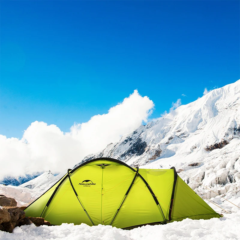 Двухместная альпийская палатка Naturehike Lgloo утепленная ветрозащитная и