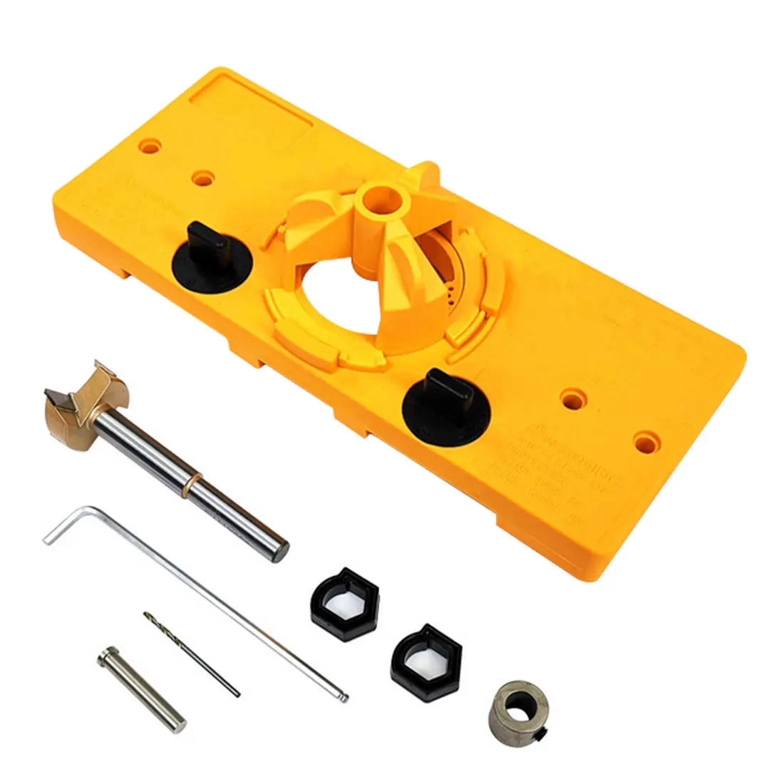

35Mm Concealed Woodworking Hole Opener Cup Style Hinge Jig Boring Hole Drill Door Hinge Locator Woodworking Diy Tools 35 Hinge