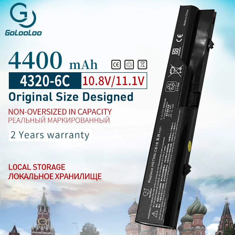 4400 mAh лаптоп с Батарея для hp PH06 420 425 4320 т 625 620 для ProBook 4320S 4321S 4325S 4525S 4326S 4420S 4421S 4425S 4520S PH09