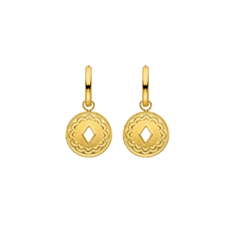 Mavis Hare LOLANI серьги из нержавеющей стали круглые капли подвески как Женские