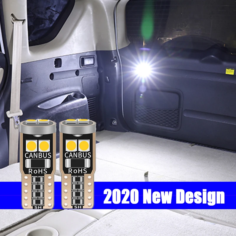 10 шт. T10 W5W светодиодный 194 Для Volvo XC90 S60 XC60 V70 S80 S40 V40 интерьера автомобиля светильник