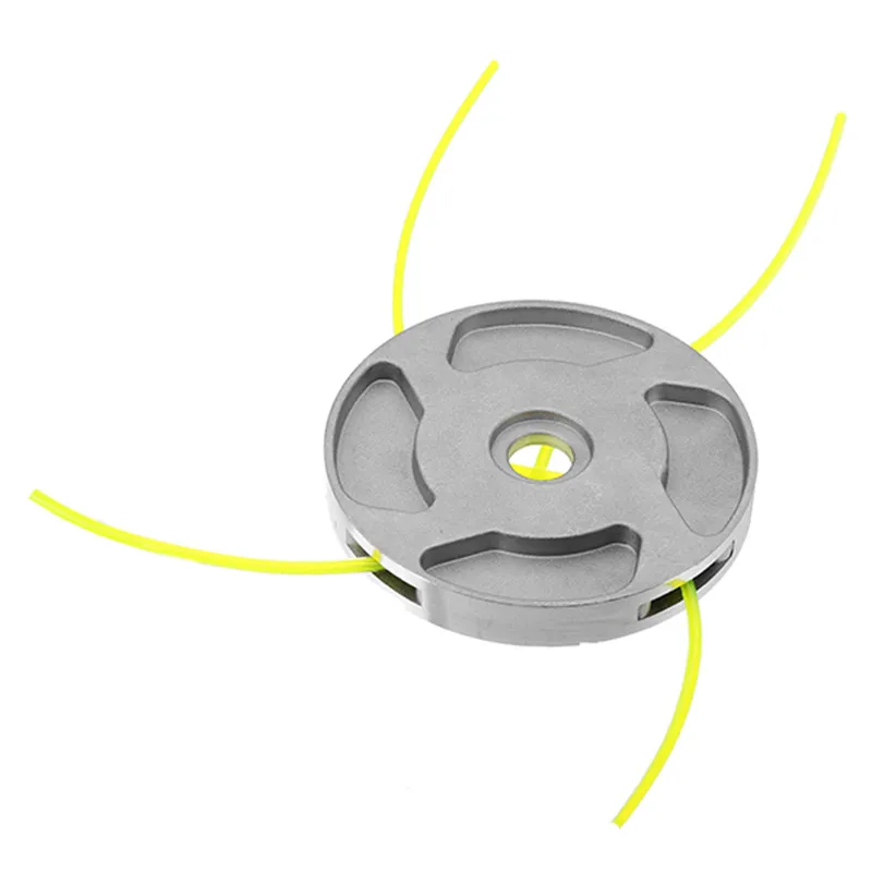 Aluminum Alloy Grass Trimmer Head Threaded Nylon Cutter Lawn Mower Accessory With 4 Cables For Garden Hardware Tools | Инструменты