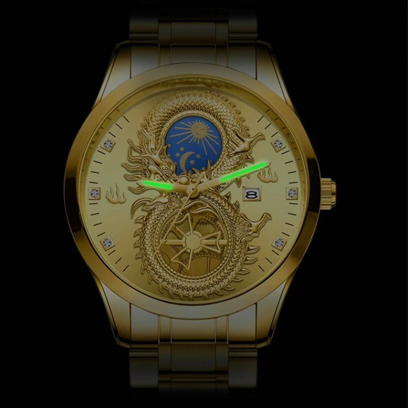 Часы мужские кварцевые, с браслетом из нержавеющей стали, водонепроницаемые от AliExpress WW