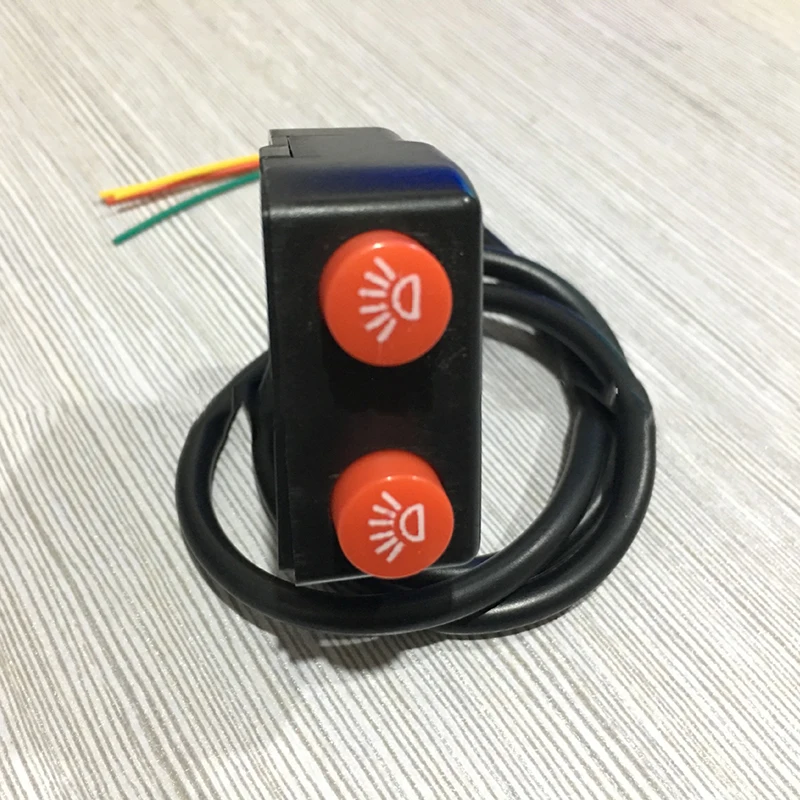 Мотоциклетный квадроцикл 22 мм руль клаксон и фара комбинированная кнопка