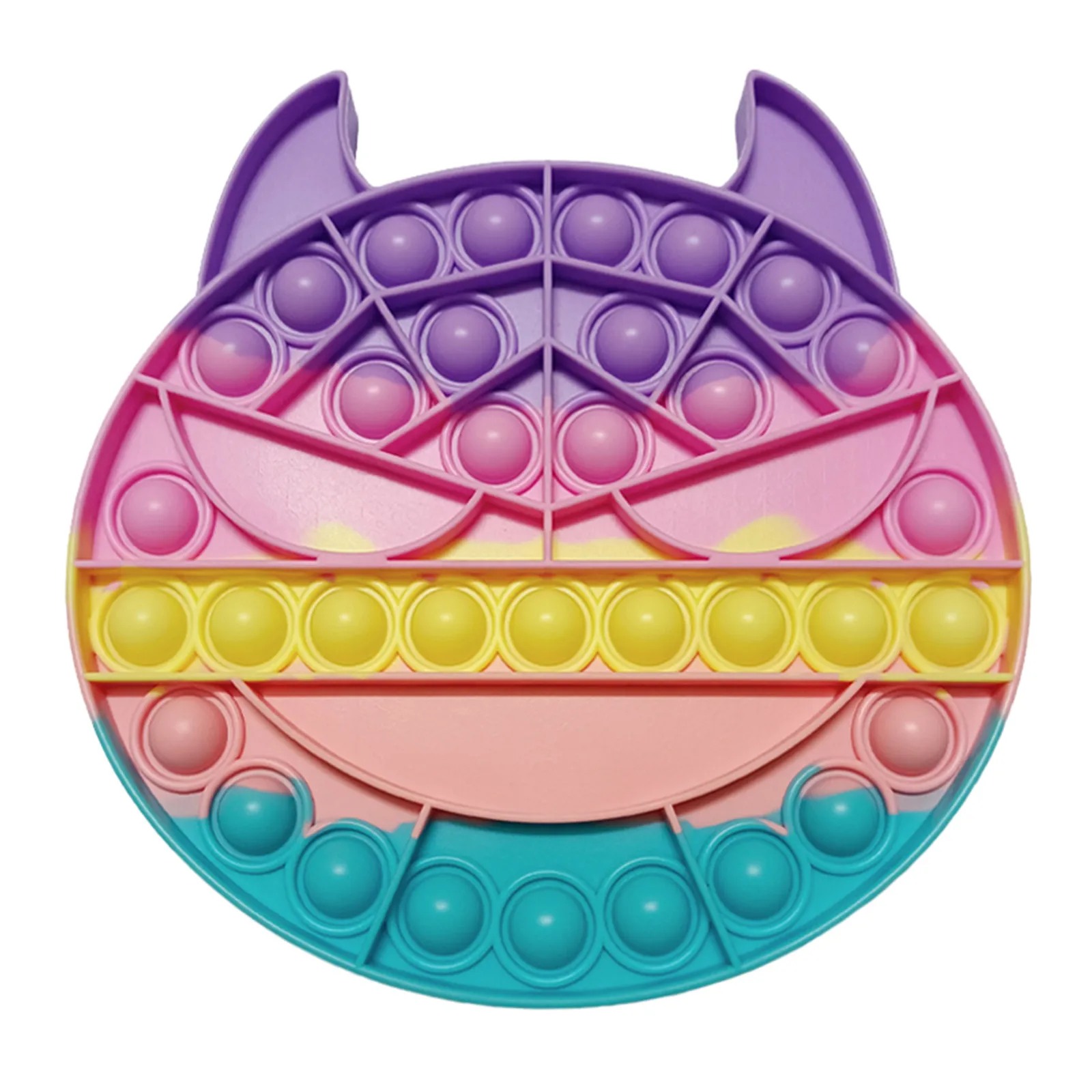 

Пуш-пузырь круглое лицо Маленький Дьявол кавайная мультяшная форма сжимаемые игрушки Антистресс интимные игрушки Красочные Антистресс Ит