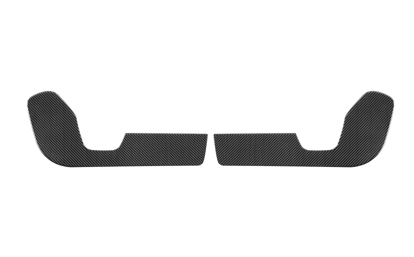 2 * Отделка боковой панели переднего сиденья из настоящего углеродного волокна