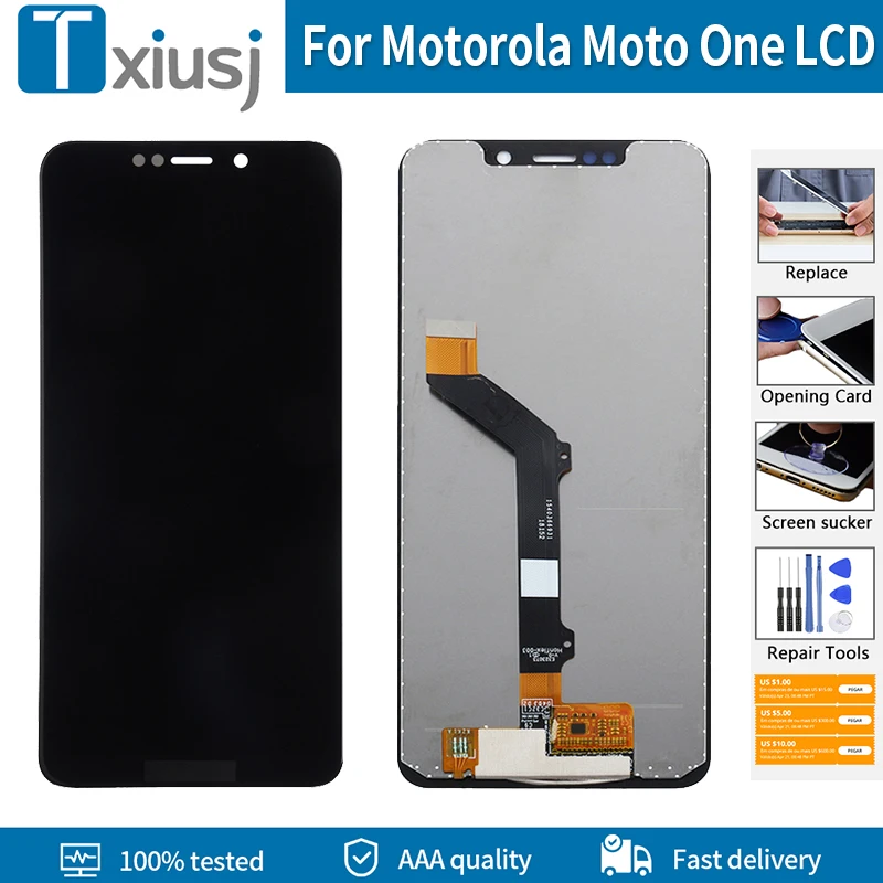 5 9 ''Оригинальный ЖК-дисплей для Motorola Moto One xt1944 сенсорный экран дигитайзер