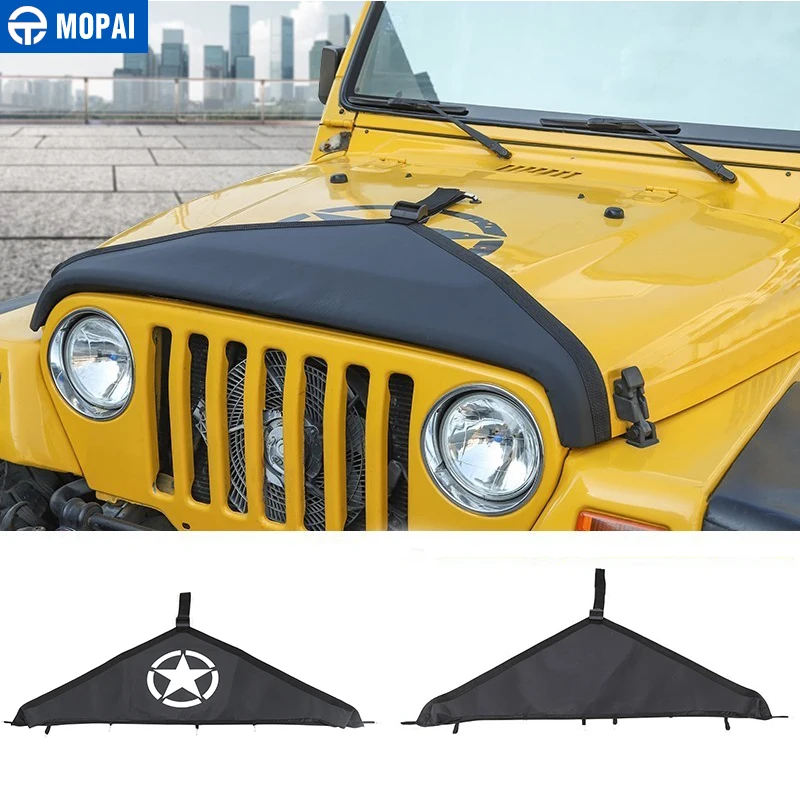 MOPAI Engine накладка на капот для Jeep Wrangler TJ 1997 2006 брезентовый автомобильный передний