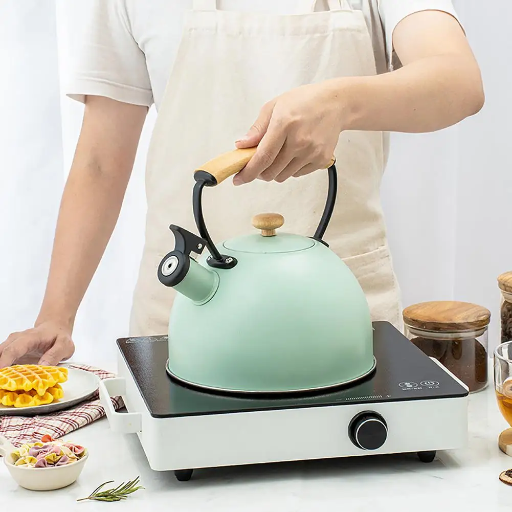 Чайник со свистком для газовая плита Bouilloire 2.5L/3L/3.5L Нержавеющая сталь свисток Чай
