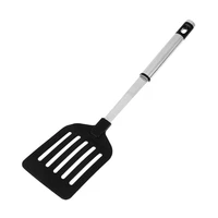 nonstick stainless steel handle slotted turner pot shovel baking cook kitchen tool spatula frying fish shovel with long handle