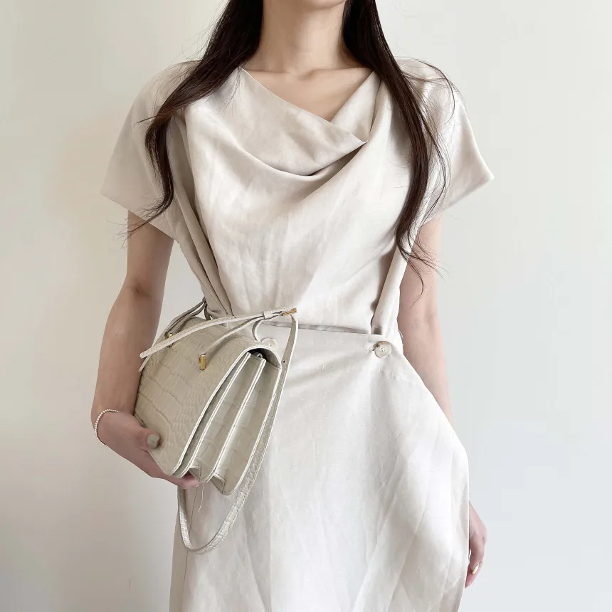 

Elegant irregular design dress Q130