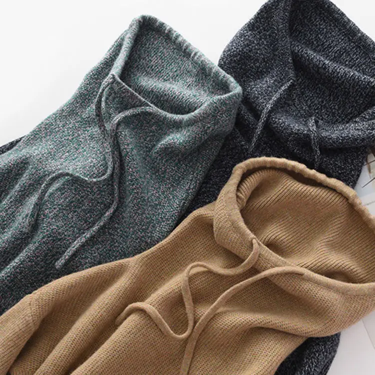 

Women Sweater 2020 Fashion Women Sweaters Pile Collar Knitwear Pullovers Oversize Outwear Streetwear Casual Knitted Sueter Mujer