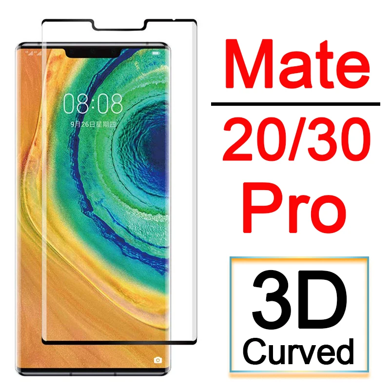 Mate30pro Защитное стекло для Huawei Mate 20 30 Pro матовый коврик 30pro 20pro 3D изогнутый
