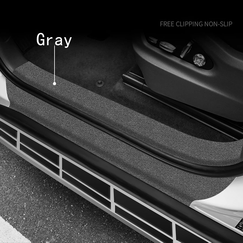 Стайлинг автомобиля защита для порога нано-лента от царапин стикер