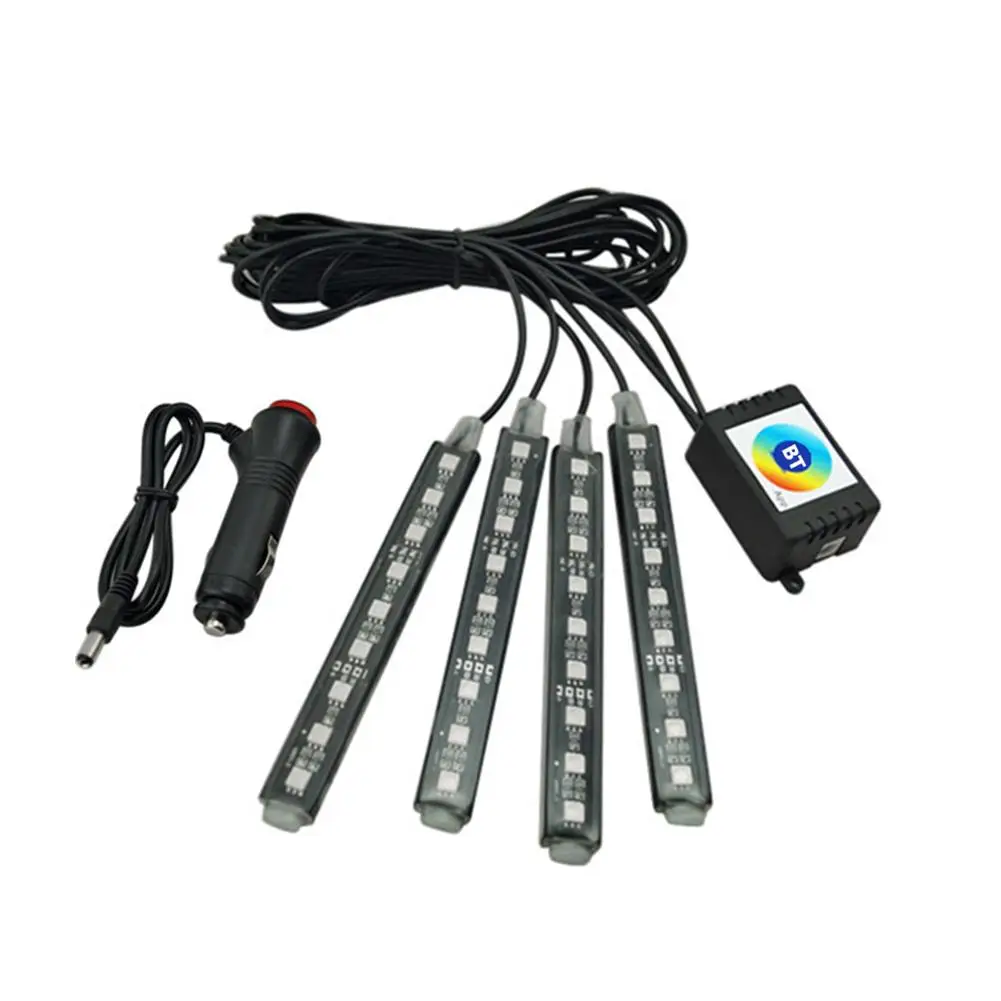Гибкая светодиодная лента SMD5050 RGB для салона автомобиля водонепроницаемая