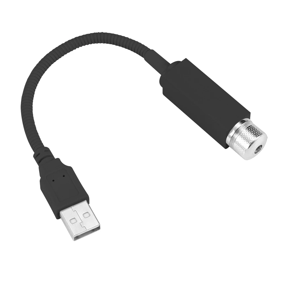 Автомобильная Usb атмосферная потолочная крыша интерьерное украшение автомобиля звездное небо верхний подлокотник коробка проекционная лампа модификация