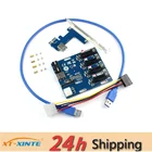 PCIe к PCI Express переходник с 1 на 4 слота, мини-карта ITX к внешнему адаптеру 4 PCI-e, усилитель порта, Майнер карт, USB кабель питания BTC