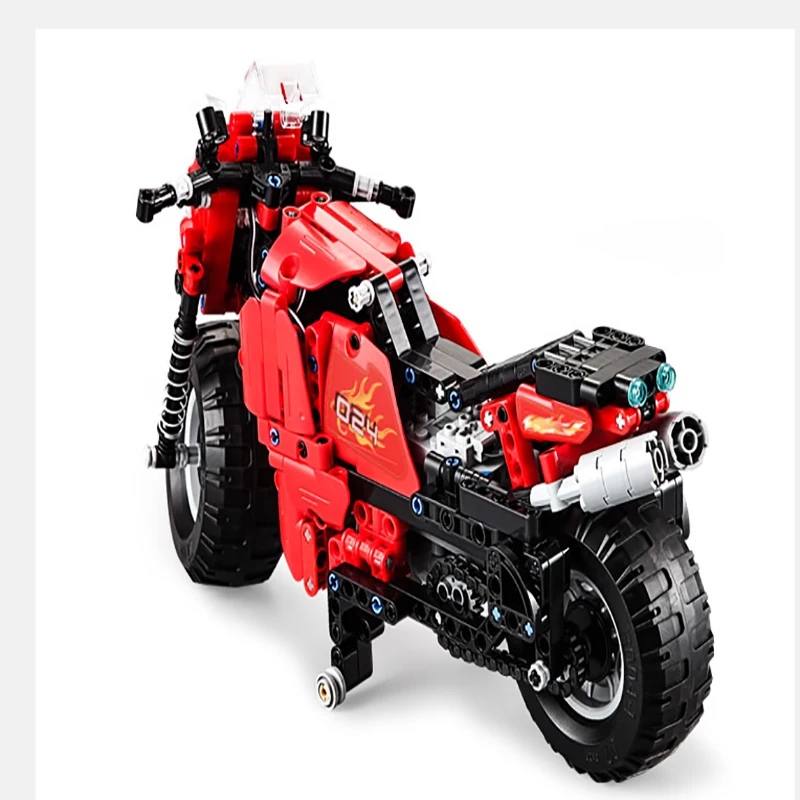 Интеллектуальная сборка строительных блоков машинная мотоцикл