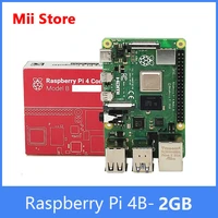 raspberry pi 4 model b 2gb ram linux development board cortex a72 64 bit quad core 1 5ghz soc 2 45 0 ghz wifi bluetooth 5 0