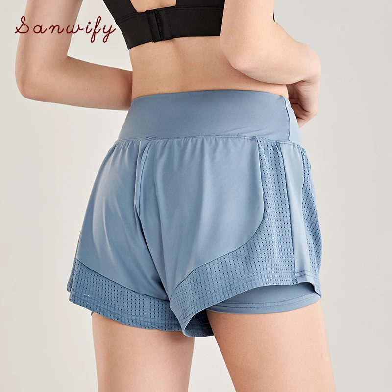 

Women Yoga Professional Sports Wear Fitness Shorts Running Short Shorts Quick Dry Exercise Workout Gym Clothing Training Shorts