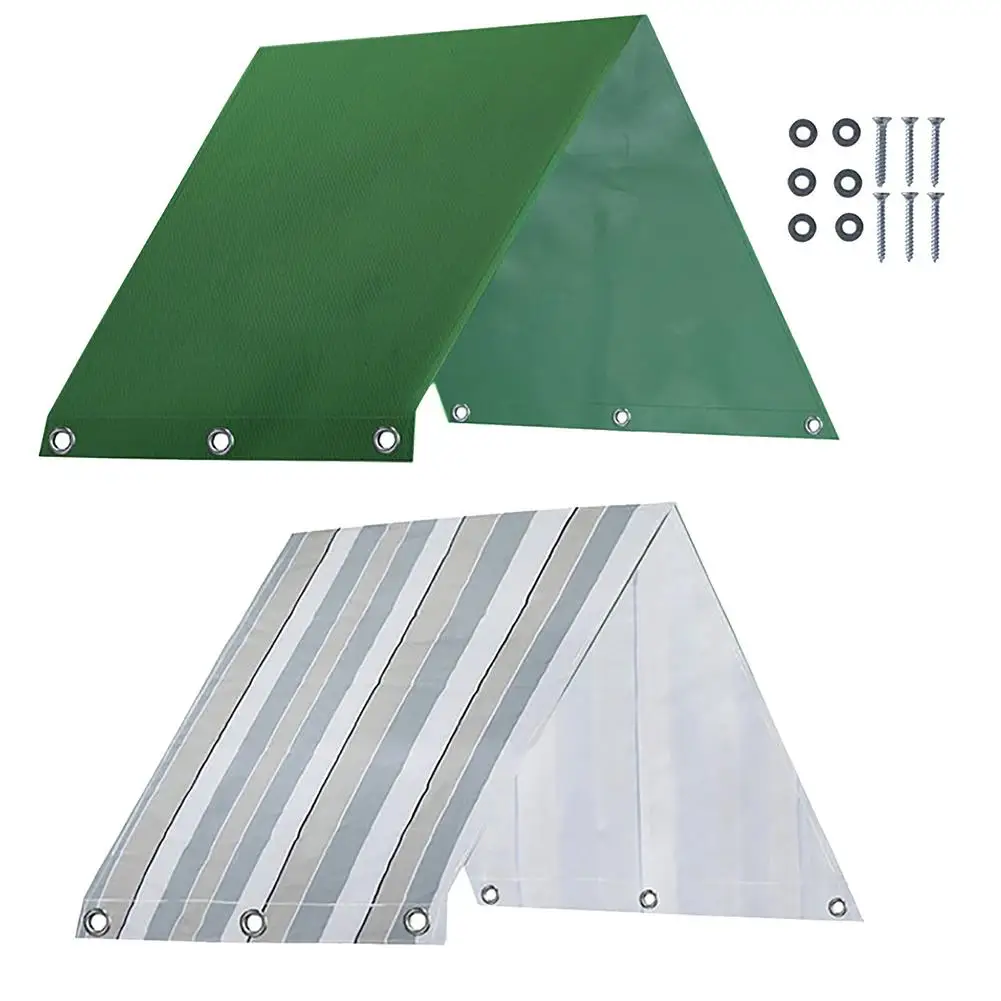 

228x109 см наружная Поворотная затеняющая детская площадка, сменный тент, прочный фальшивый навес, водонепроницаемый чехол для склада