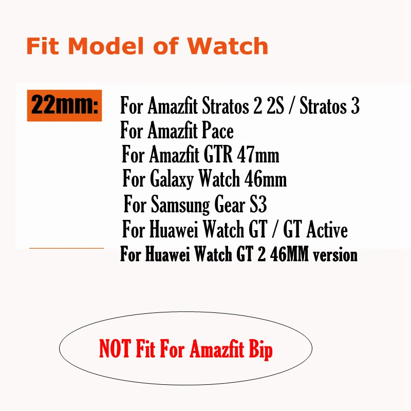 Для Xiaomi Huami Amazfit Stratos 2 2 S 3/pace металлический ремешок 22 мм ремешок для часов Amazfit GTR 47 мм ремешок для huawei Watch GT GT2 сталь