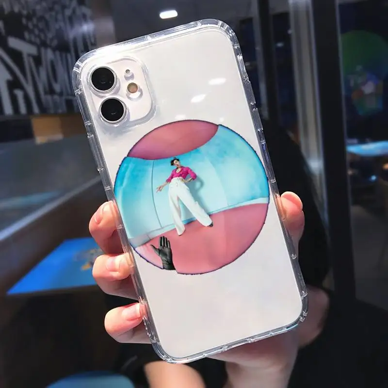 

Harry Styles love on Tour 2020 Phone Case Transparent for iPhone 11 12 mini pro XS MAX 8 7 6 6S Plus X 5S SE 2020 XR