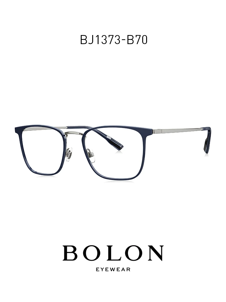

BOLON Pure Titanium Eyeglasses for Man , Mens Large Frame Reading Glasses Square Titanium Glasses Frame Optical BJ1373