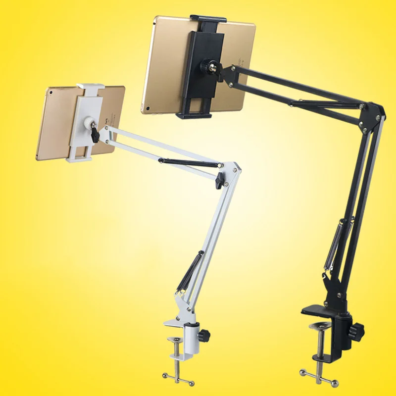 

5-12.9 Inch Bed Desktop Tablet Phone Holder Stand for IPad Air Pro 12.9 Rotatable Adjustable Cell Phone Mount Support Bracket