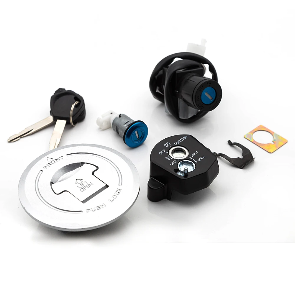 Для Honda CBR125 2011-2018 CBR150R CBR125RT CBR125RS Замок зажигания мотоцикла Крышка бензобака Ключ Мотоаксессуары