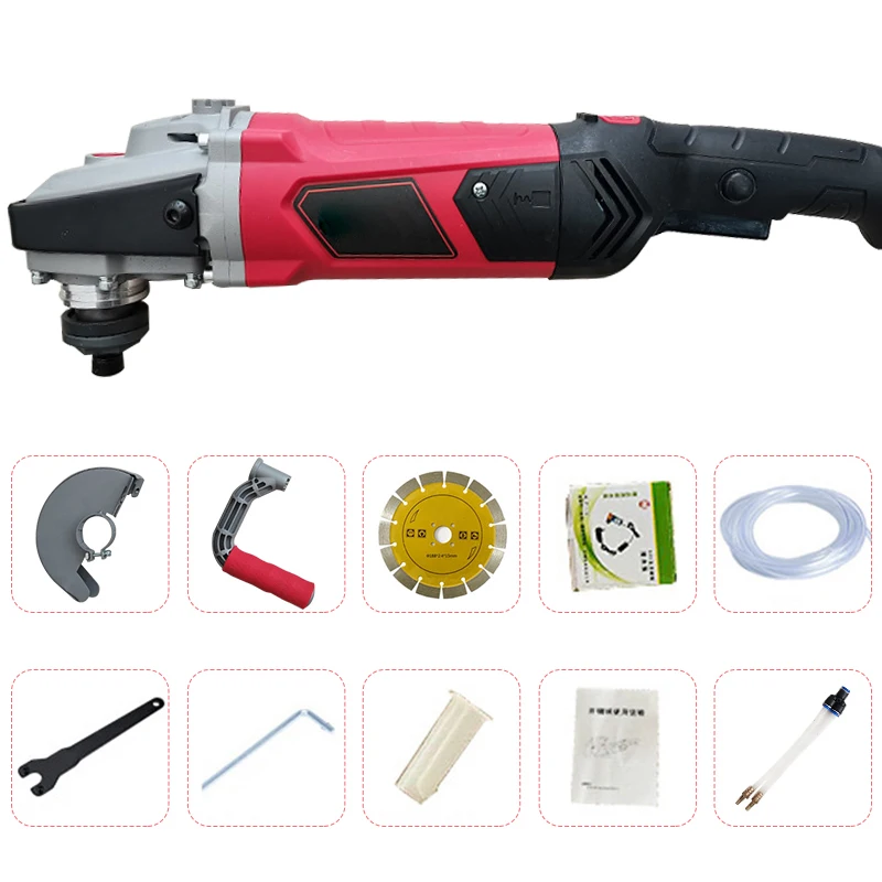 

Single Chip Slotting Machine Stone Cutting Machine For Waterway Doors And Windows Multifunctional Concrete Light Handle