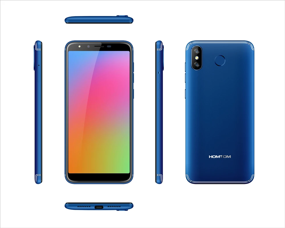 HOMTOM H5 MT6739 четырехъядерный 32 ГБ+ 3 ГБ 5," дюймовый смартфон 3300 мАч Распознавание отпечатков пальцев 13 МП+ 8 Мп мобильный телефон