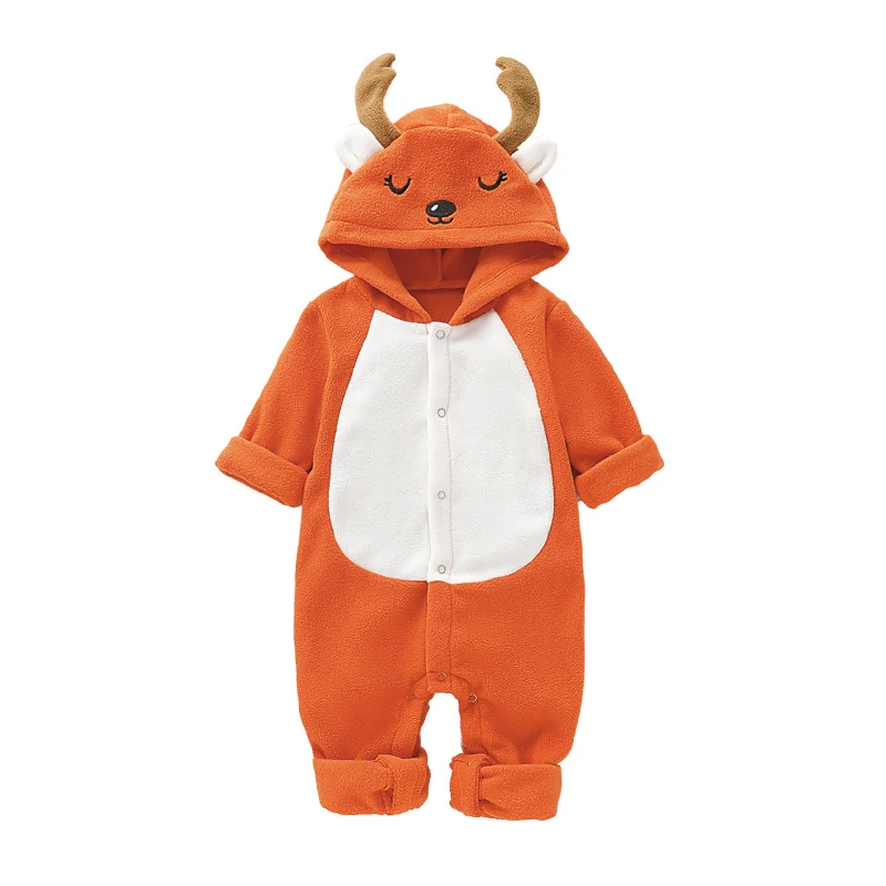 Chifuna Новый рождественский с оленями милый капюшоном мультфильм тело девочка