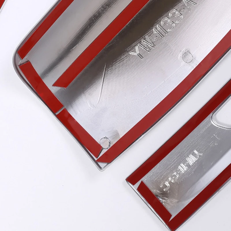 

Stainless Steel Auto Rear Armrest Box Panel Trim Cover Sticker Interior Decoration For BMW G30 5 Series 2016-21 Car Accessories
