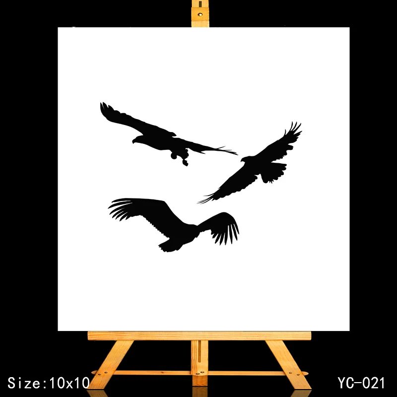 

ZhuoAng Happy flying Clear Stamps/Card Making Holiday decorations For scrapbooking Transparent stamps 10*10cm