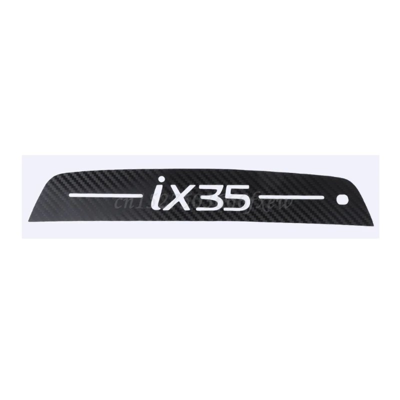 

Rear Spoiler Bumper Brake Light Sticker Carbon Fiber For Hyundai Tucson ix35
