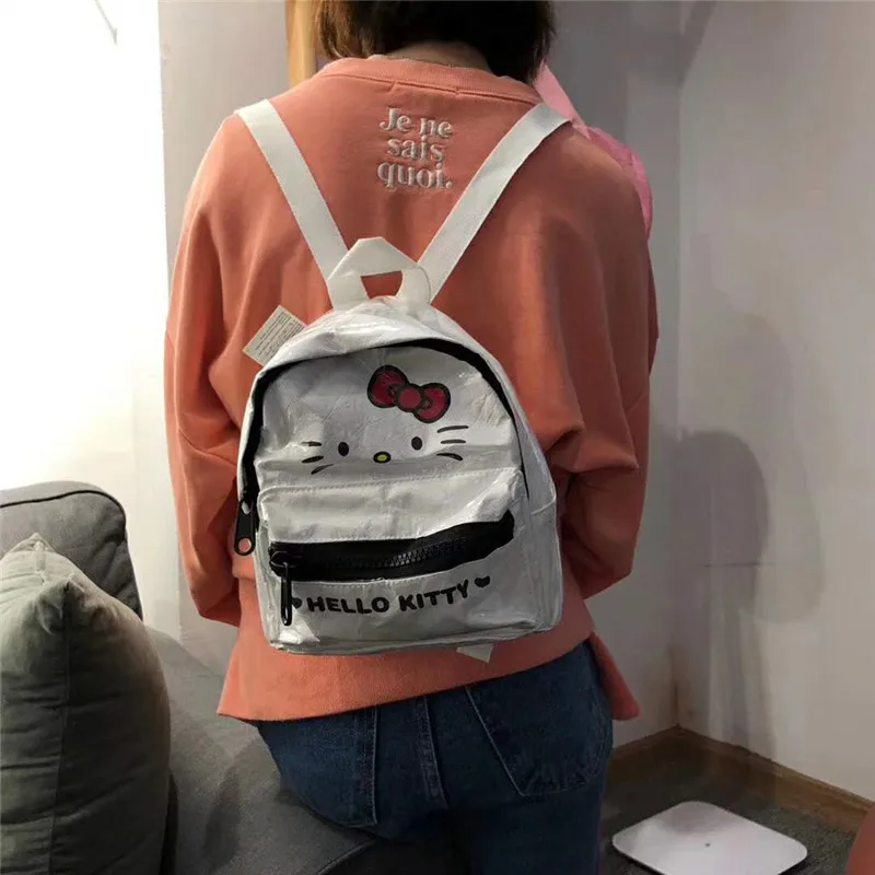 2019 новый модный мини-рюкзак с принтом HELLO KITTY Студенческая сумка рюкзак из