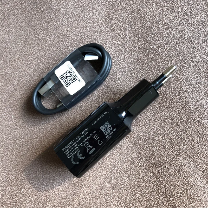 Xiaomi USB Зарядное устройство адаптер 5 V/2A(ЕС), микро USB кабель для Redmi 4 4X 4A Примечание 5 5A 6 6A 7 7A S2 с коробкой