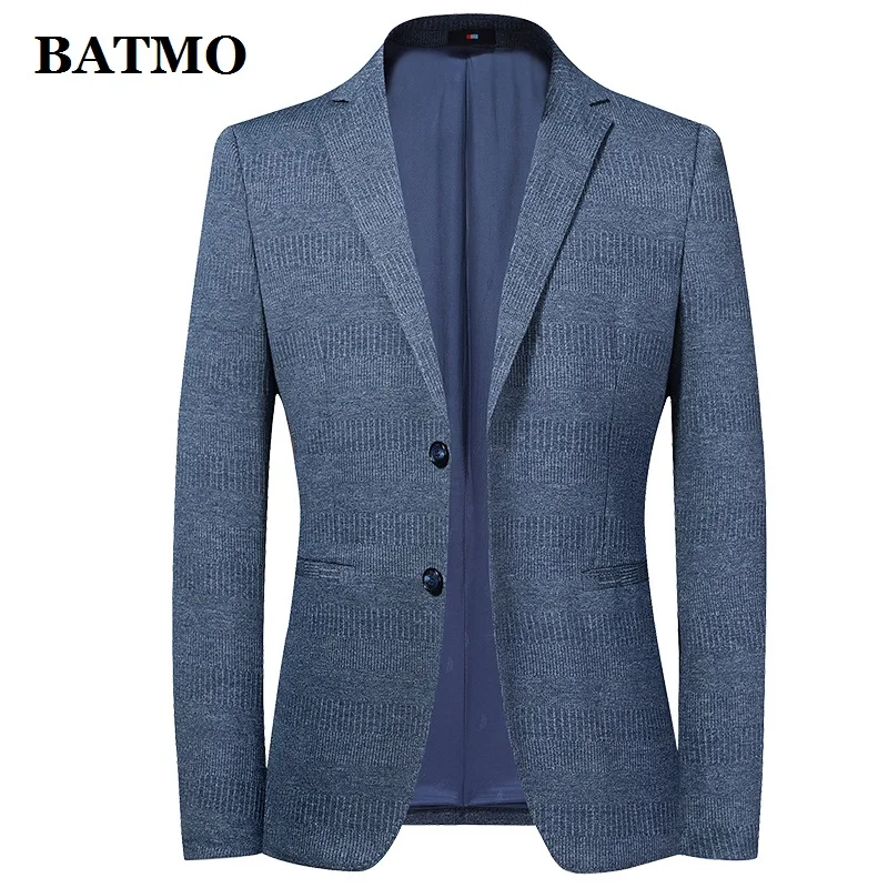 BATMO 2020 Новое поступление весенний повседневный мужской блейзер мужские