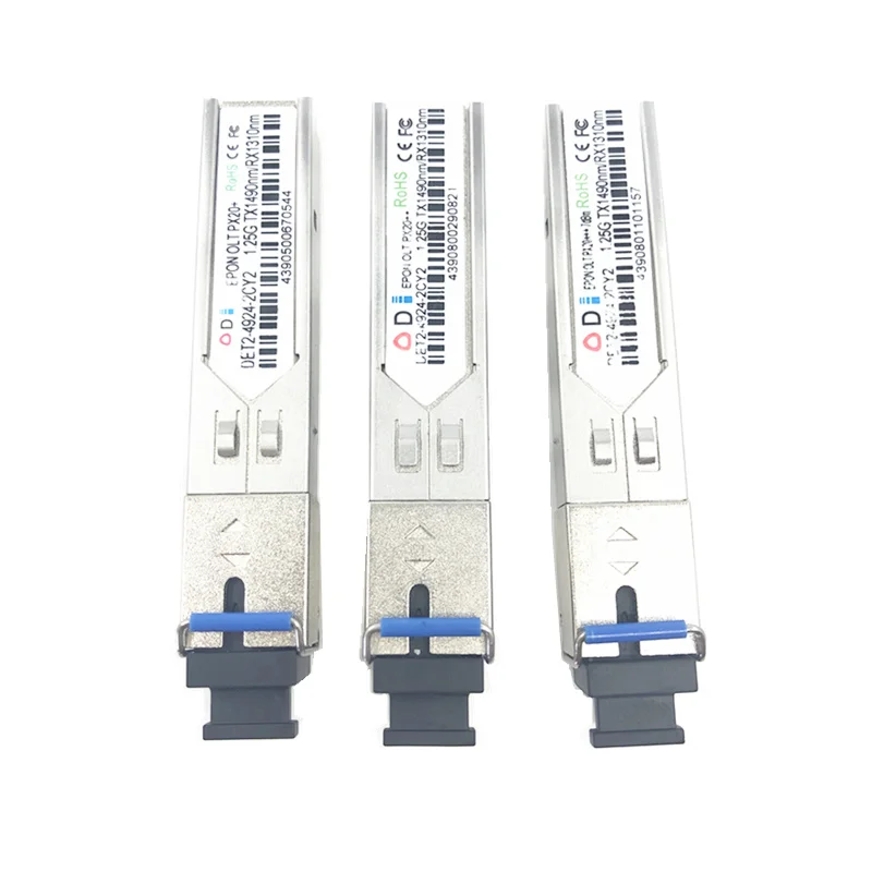 Оптический трансивер EPON OLT FTTH PX 20 + ++ +++ SFP solutionmodule для OLT1.25G 1490/1310nm 3 7dBm Ethernet SC