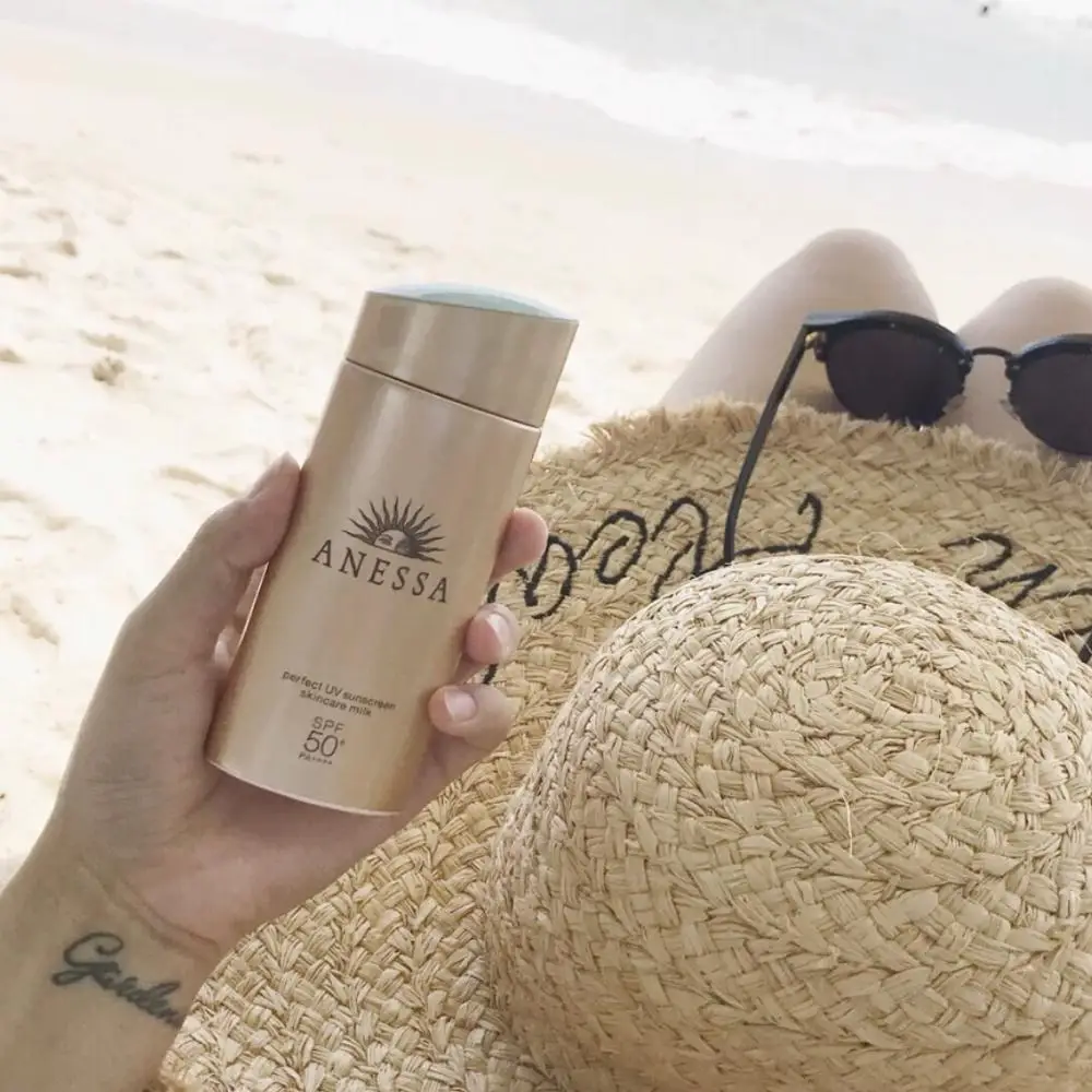 Часовой механизм: японский ANESSA SPF50 + PA УФ солнцезащитный крем для ухода за кожей 60