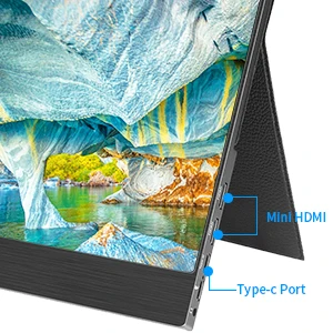 WIMAXIT M1331C Портативный USB C монитор Ultra Dual HDMI Вход работы игровой Тип 72% Цвет диапазон