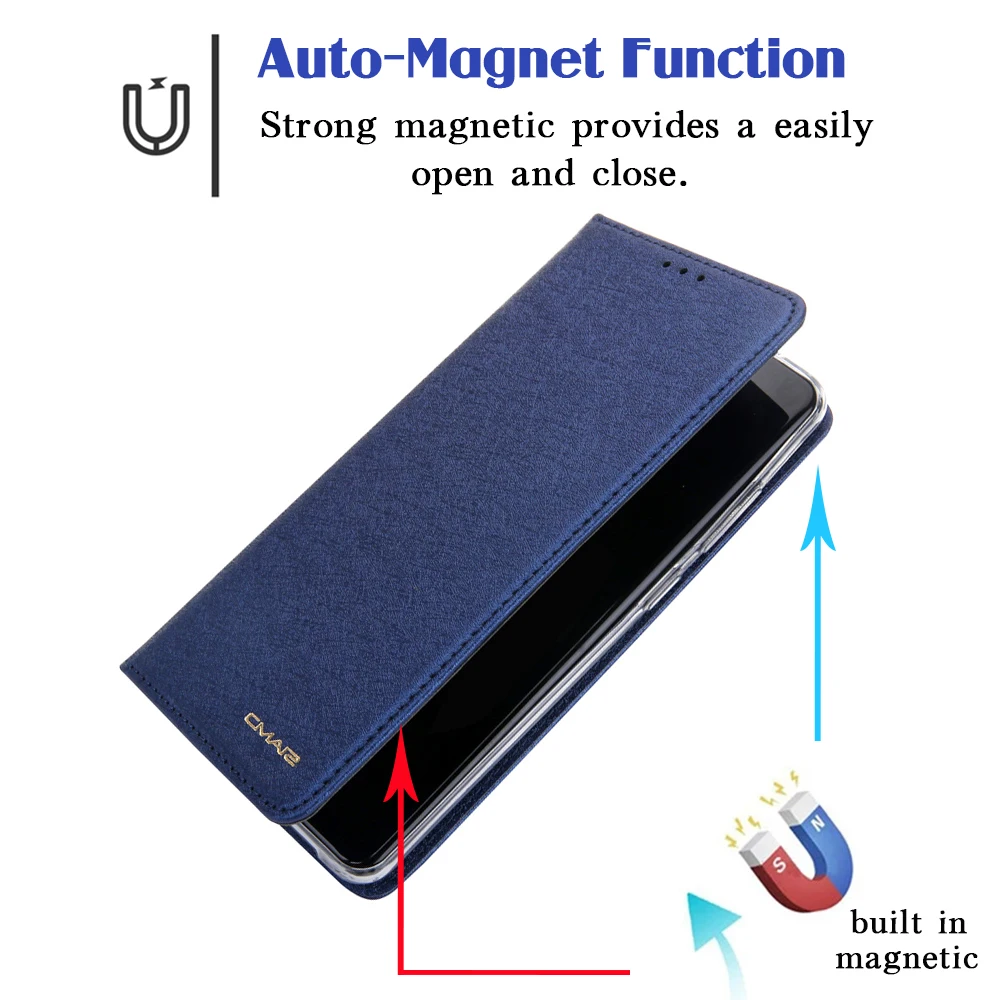 flip wallet case for samsung galaxy s21 s20 fe s10 s9 s8 note 10 9 8 ultra plus silk pattern leather card book phone bags cover free global shipping