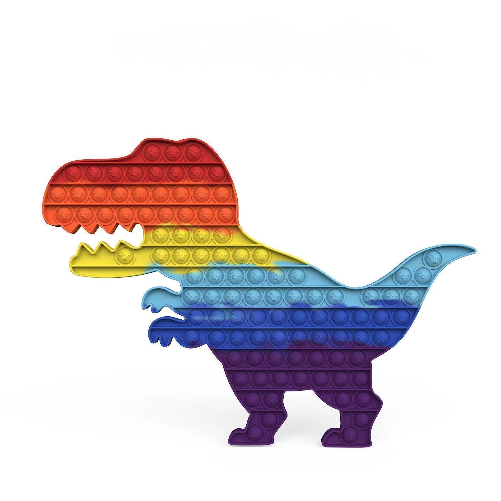 

Big Size Dinosaur Fidget Toys Push Pop Bubble Fidget Simpl Dimmer Anti-stress Toy Children Poppet Fidget Toy