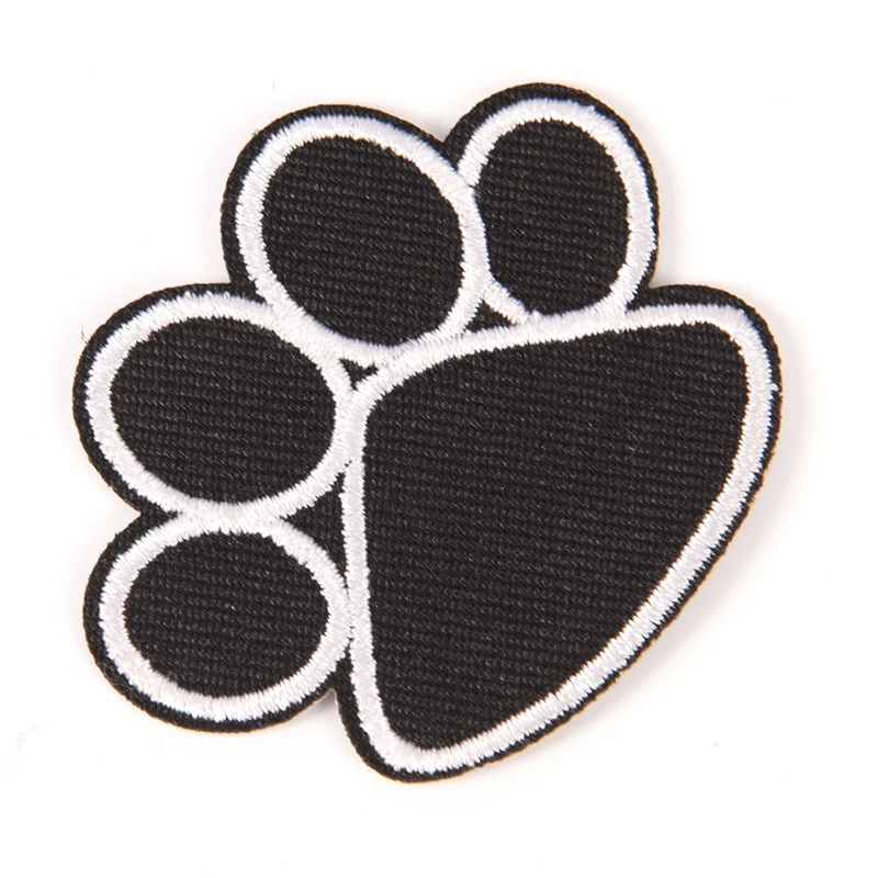 Из мультфильма Холодное сердце 1 шт. черными песиками животных след Paw патч железа